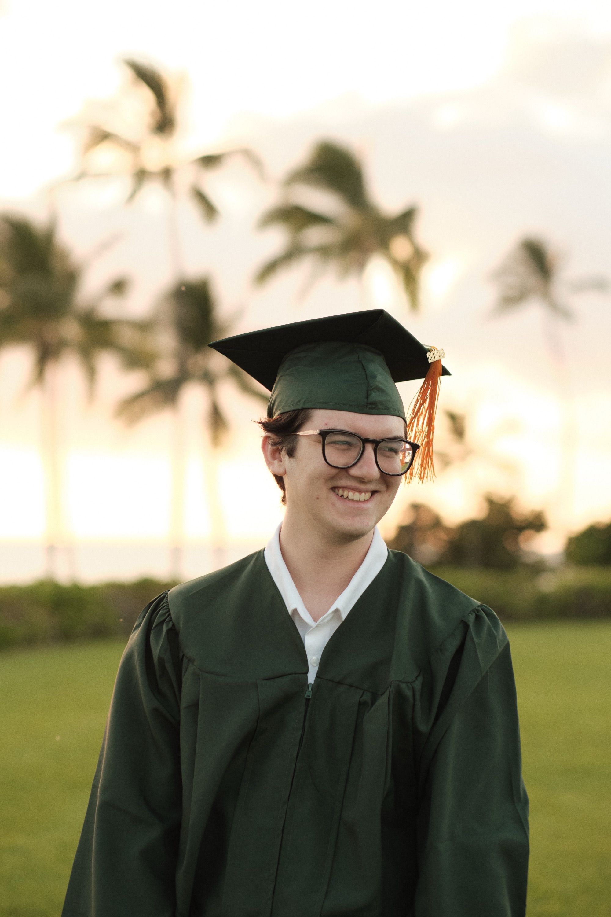 Male Graduation Portrait Hawaii