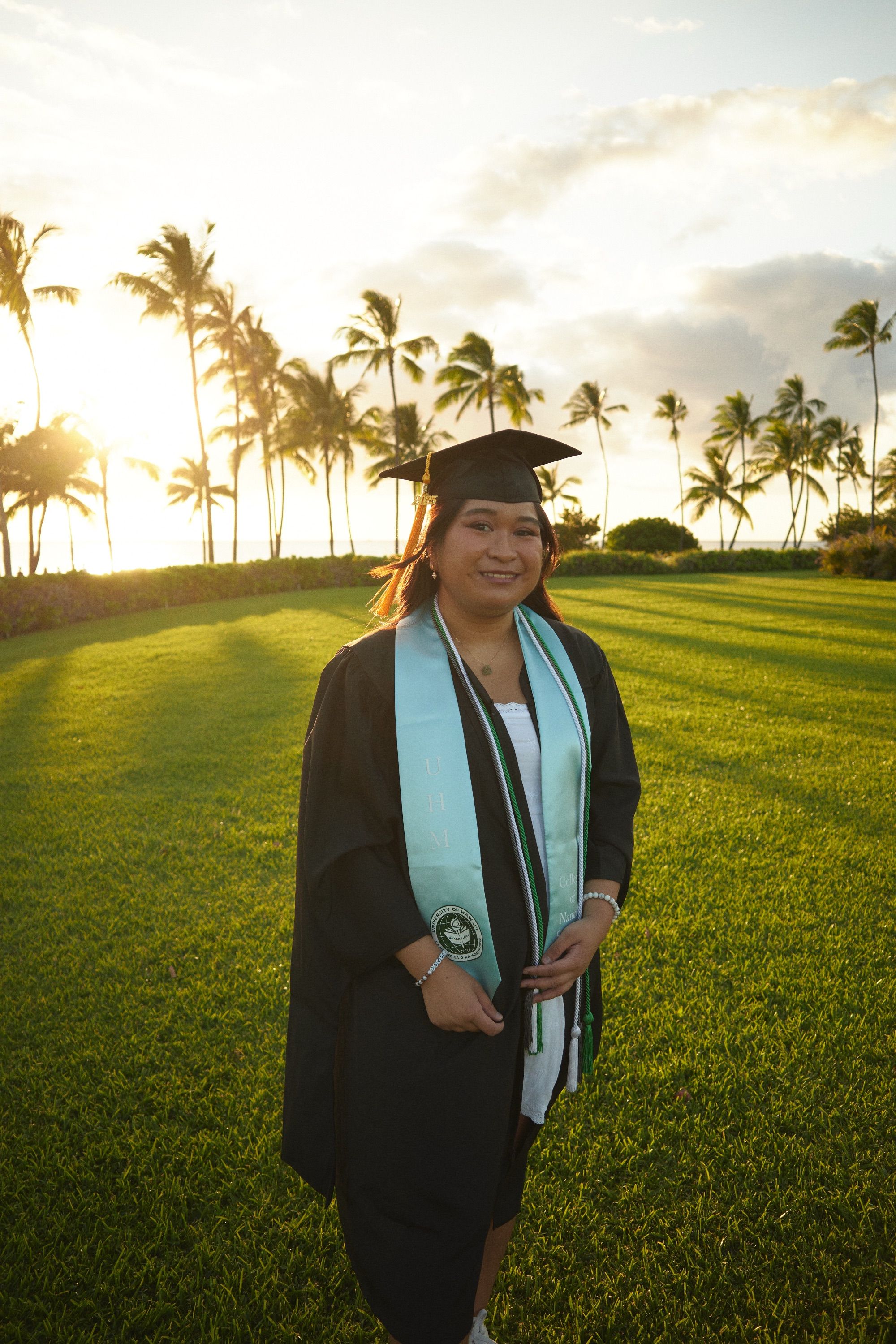 Female Graduation Portrait Hawaii
