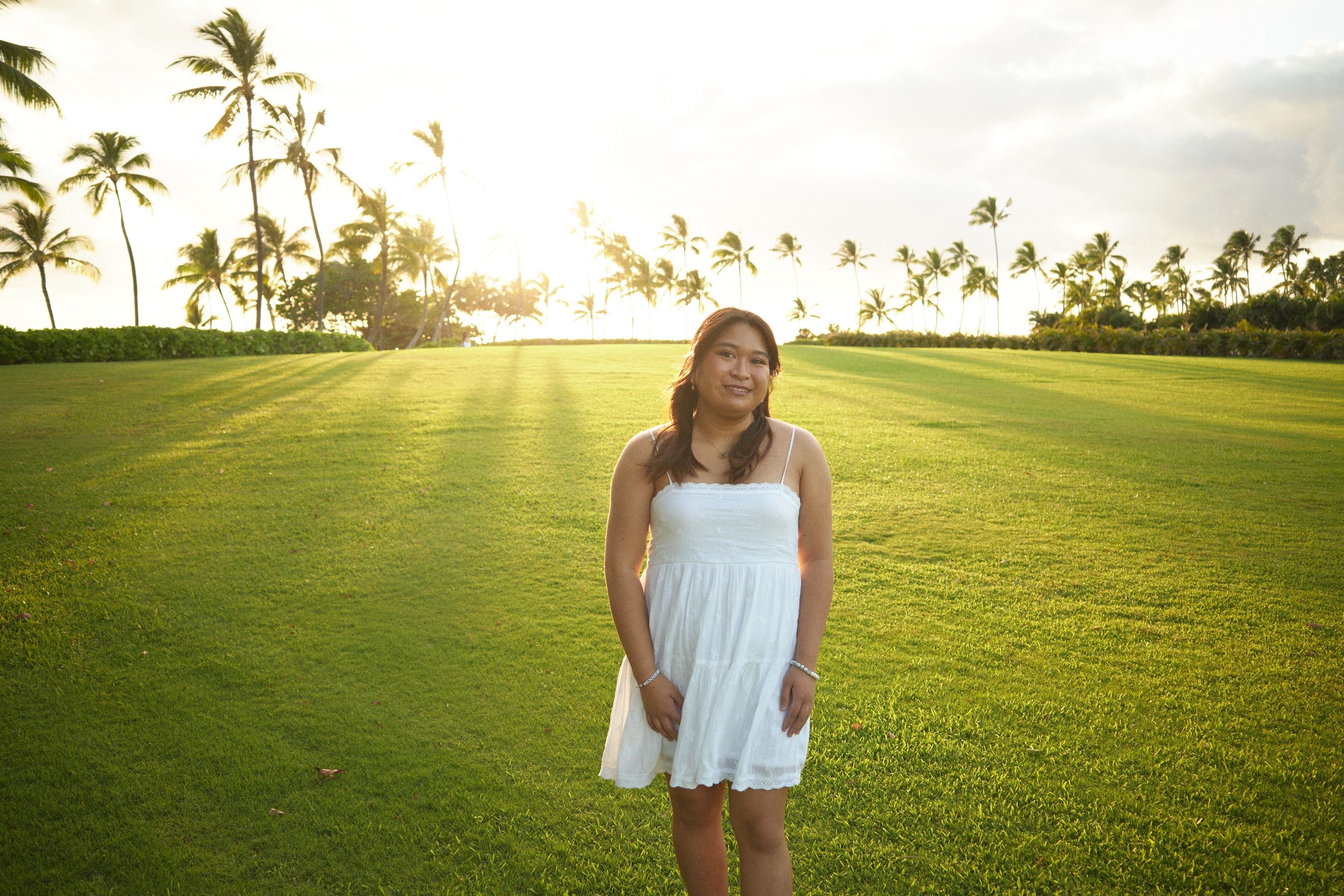Female Graduation Portrait Hawaii